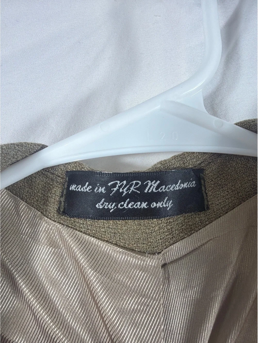 Gianfranco Ruffini Men's Brown Suit Jacket Blazer Size 40R